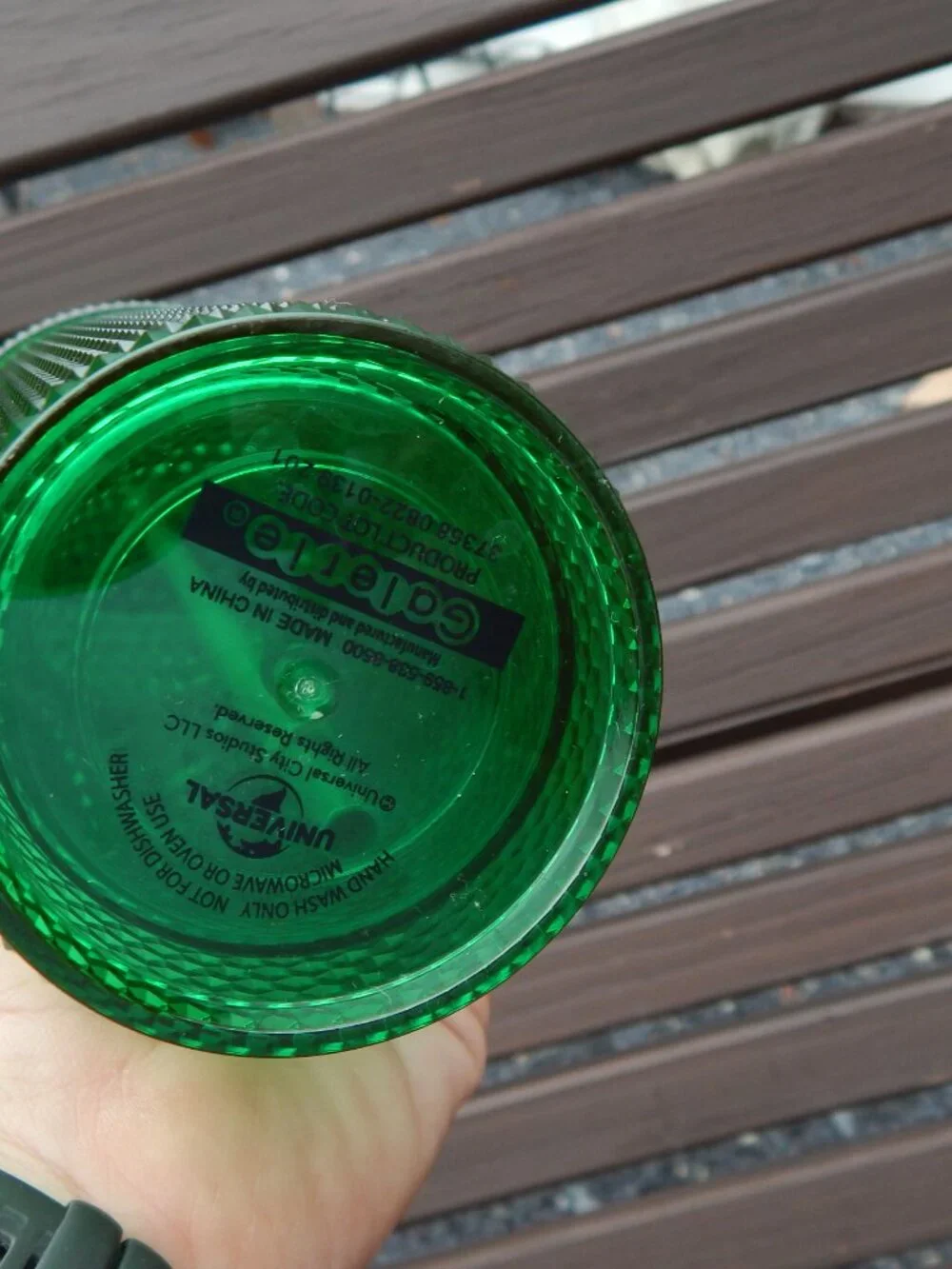 WICKED Green Diamond Tumbler Straw Lid Cup “Unbreakable Bond”